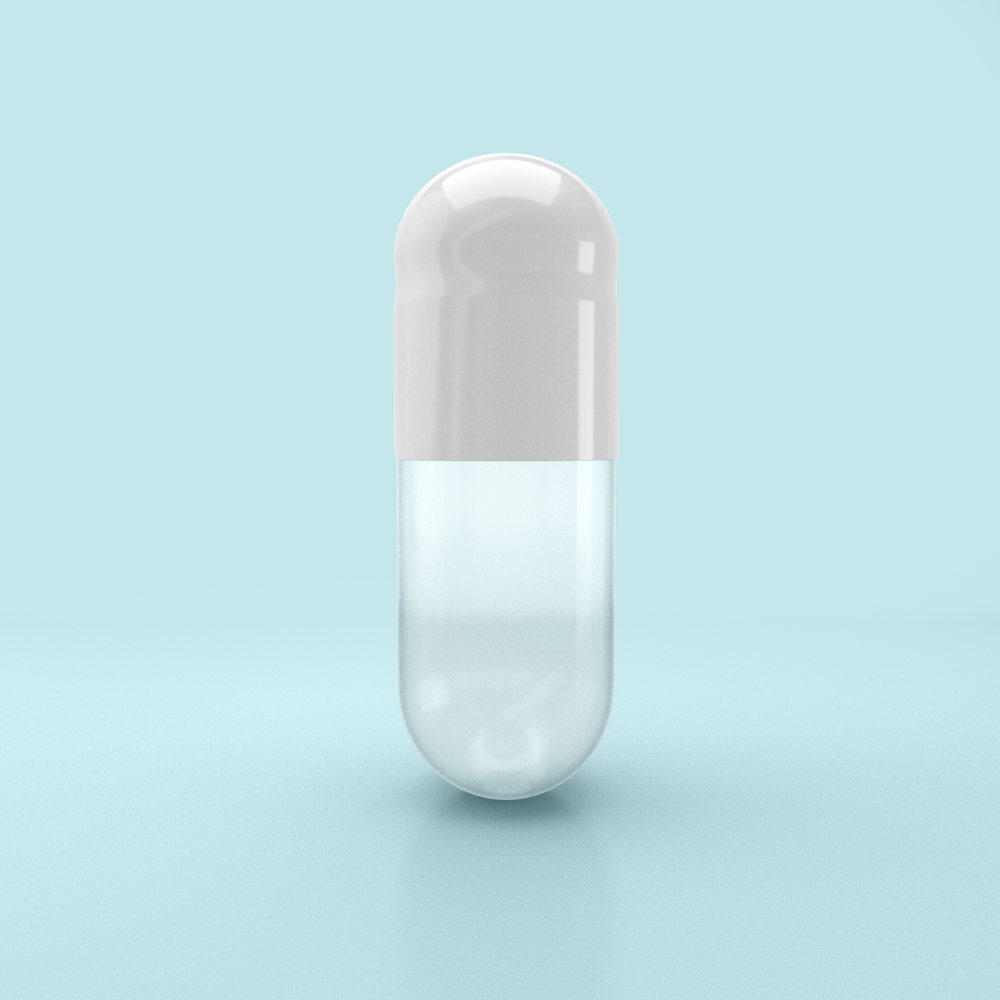 Cápsulas de gelatina coloreada tamaño 0 blanco/transparente (caja de 100.000) - blanco/transparente