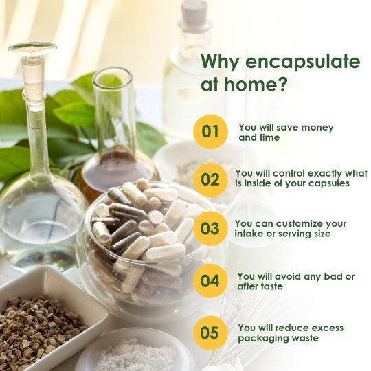 Capsuline Spiruline Colorant naturel Capsules végétariennes vides Taille 00 - Bleu/Bleu - Sans TiO2 - 5 000 pièces - 5000