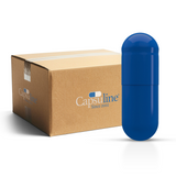 Cápsulas de gelatina coloreada tamaño 00 azul/azul (caja de 75.000) - azul