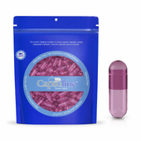 Capsuline Red Carrot Natural Colorant Empty Vegetarian Capsules Size 0 - Purple - TiO2-Free - 1,000 Count - 1000