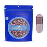 Capsuline Capsule vegetariane vuote con colorante naturale alla carota rossa misura 1 - Viola - Senza TiO2