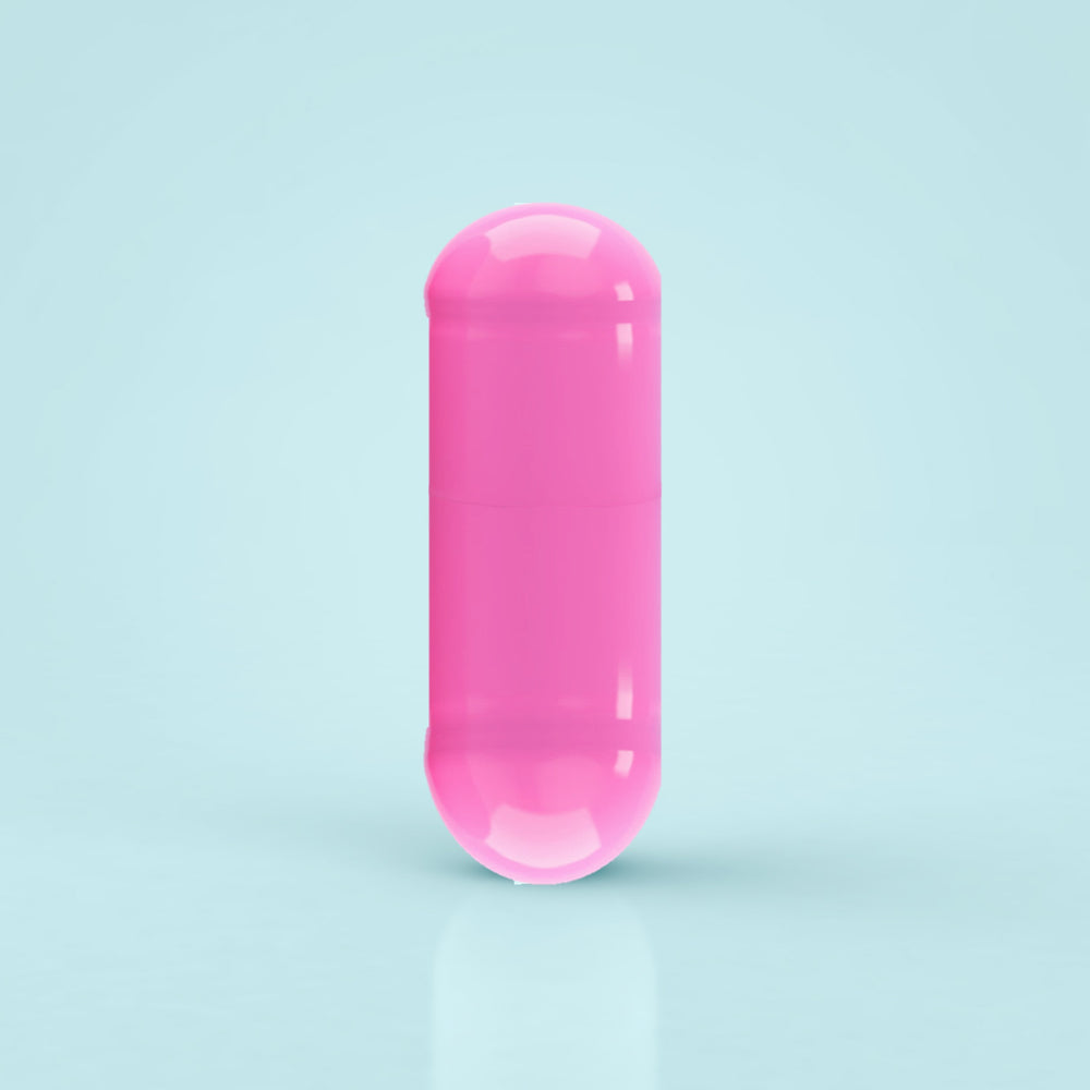 Cápsulas de Gelatina Coloreada Tamaño 00 Rosa Perlado (Caja de 75.000) - Rosa Perlado