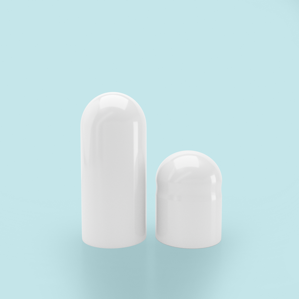 Vegetarian Acid Resistant Empty Capsules Size 1 (Box of 125,000)