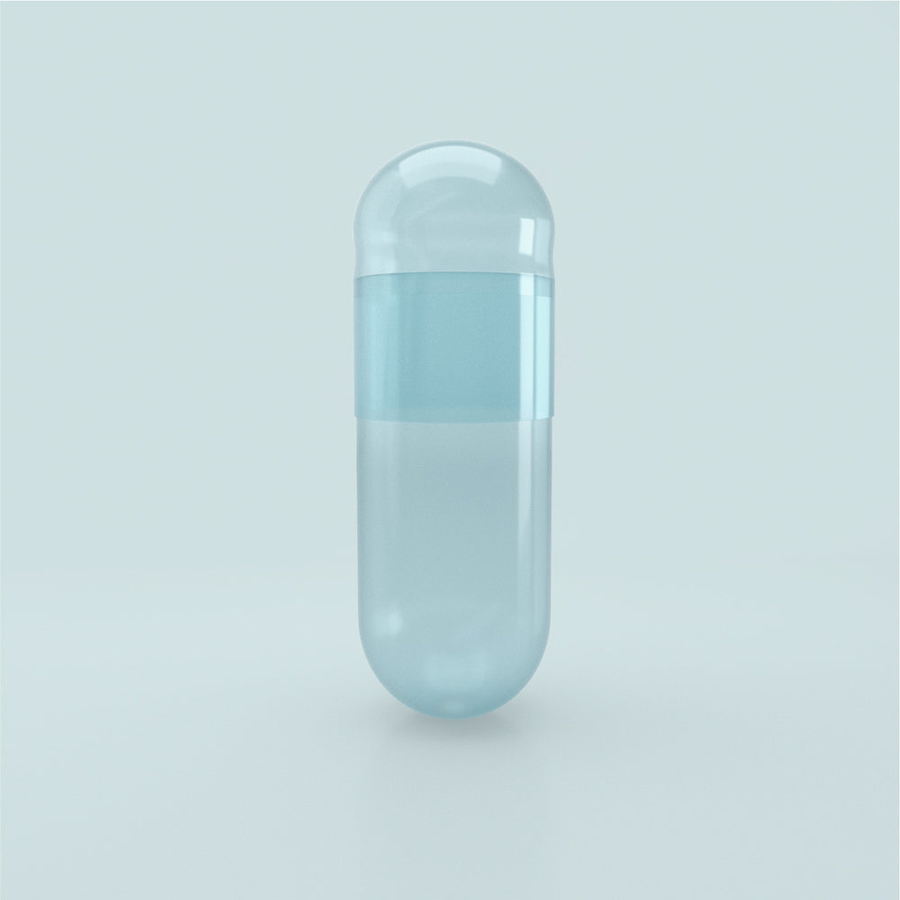 Capsuline Spiruline Colorant Naturel Capsules Végétariennes Vides Taille 00 - Bleu/Bleu - Sans TiO2 (Boîte de 75 000)