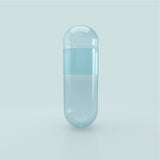 Capsuline Spiruline Colorant Naturel Capsules Végétariennes Vides Taille 00 - Bleu/Bleu - Sans TiO2 (Boîte de 75 000)