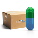 Capsule di gelatina colorata misura 3 verde/blu (scatola da 200.000) - Verde/blu