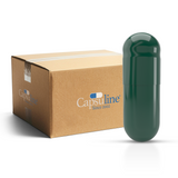 Colored Gelatin Capsules Size 0 Green/Green (Box of 100,000) - Green
