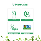 Cápsulas vegetarianas vacías de color tamaño 1 de Capsuline - Blanco/Blanco 1000 unidades - 1000