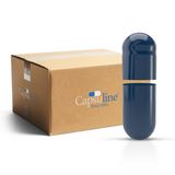 Capsules de Gélatine Colorées Taille 00 Bleu Foncé/ Bleu Foncé (Boîte de 75 000) - SÉPARÉES - Bleu Foncé