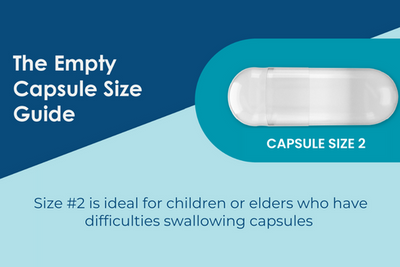 The Empty Capsule Size Guide: Size 2 [Infographic]