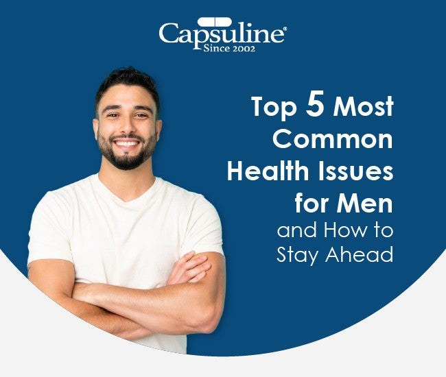Top 5 Most Common Health Issues for Men