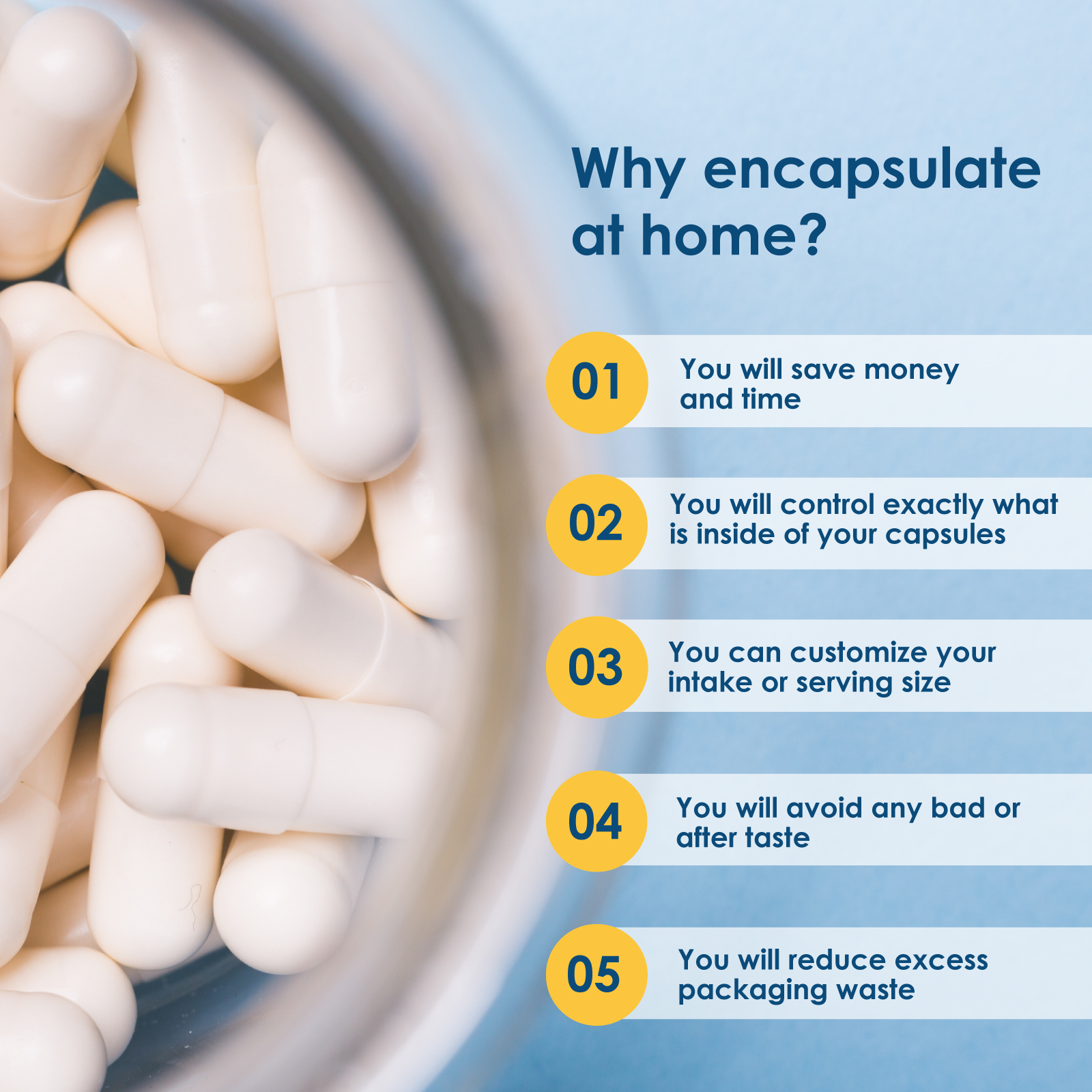 Cápsulas de gelatina vacías de color tamaño 1 de Capsuline - Rojo/Blanco - 5000 unidades - 5000