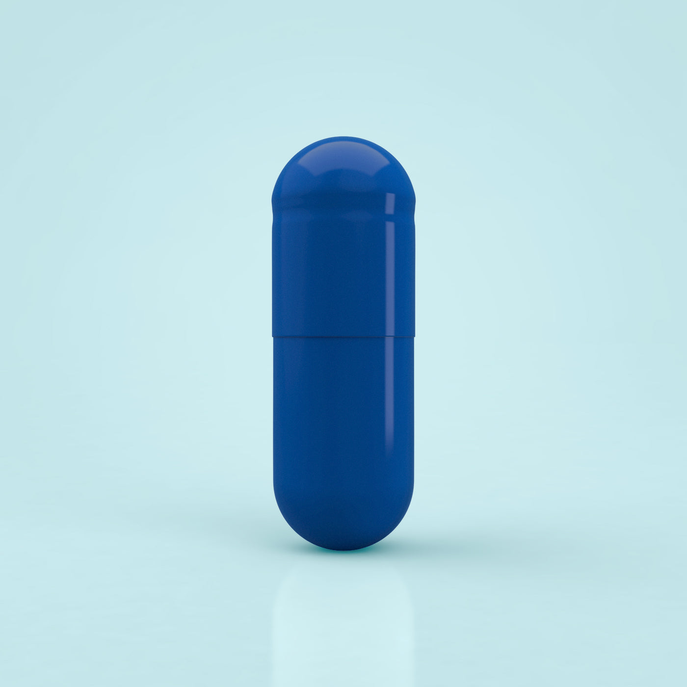 Colored Gelatin Capsules Size 00 Blue/Blue (Box of 75,000) - NEW
