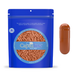 Cápsulas vegetarianas vacías de color tamaño 0 de Capsuline - Naranja/Naranja - 200 unidades - 200