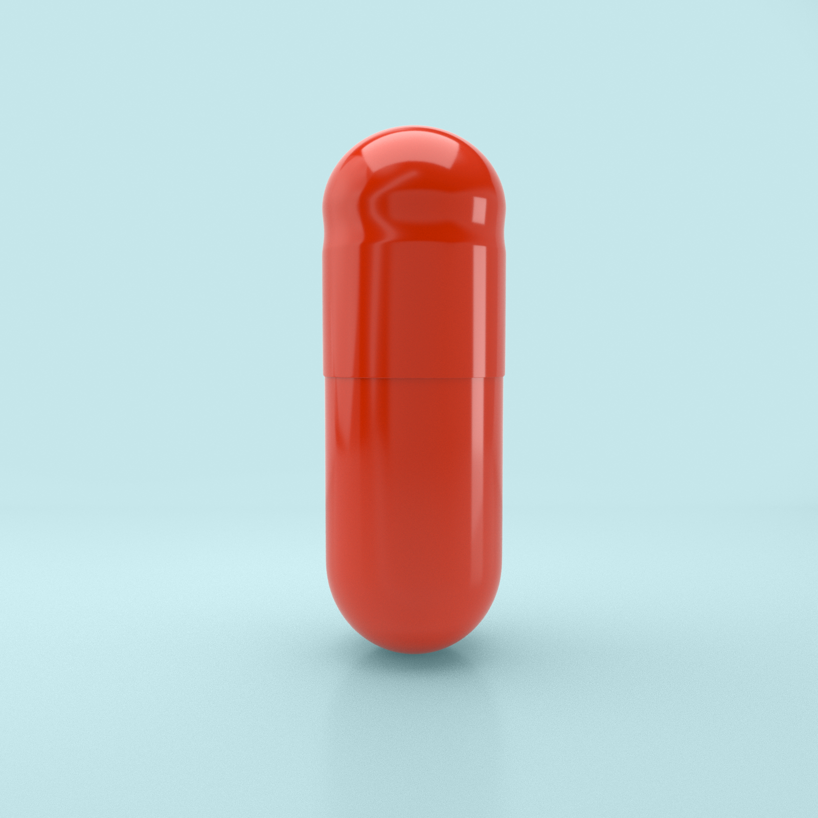 Colored Gelatin Capsules Size 0 Orange/Orange (Box of 100,000) - Orange