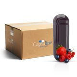 Capsules de gélatine aromatisées aux baies taille 0 violet/violet (boîte de 100 000)