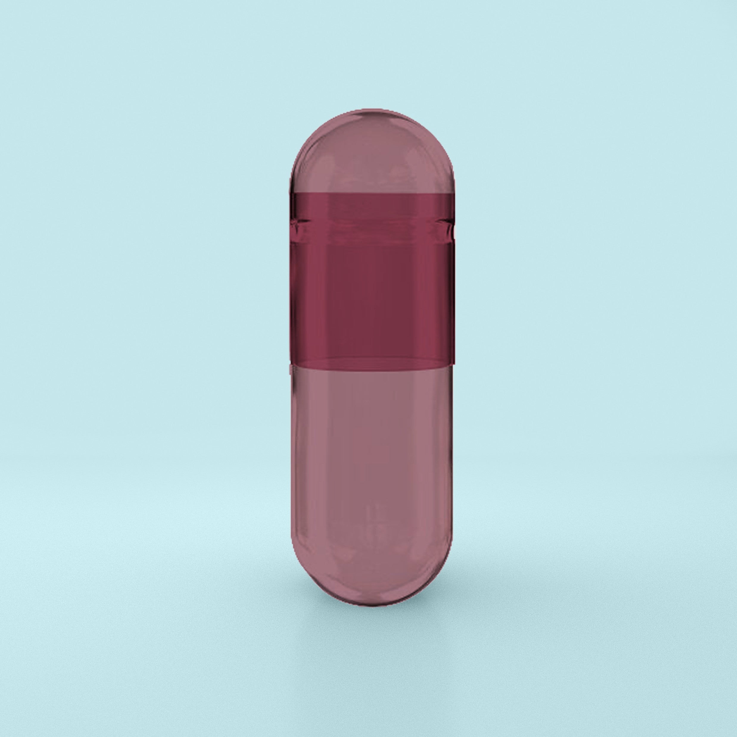 Capsuline Capsule Vegetariane Vuote Con Colorante Naturale Viola Carota Misura 00 – Viola/Viola – TiO2 – Senza (scatola da 75.000)