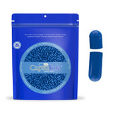 Capsule vuote di gelatina blu misura 0 separate da 1000 capsule - 1000