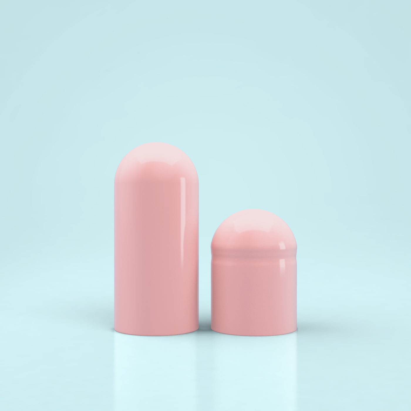 Colored Size 00 Empty Vegetarian Capsules by Capsuline - Pink/Pink (Box of 75,000) - Pink/Pink