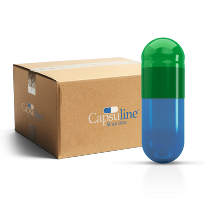 Colored Empty Gelatin Capsules Size 3 (Box of 200,000)