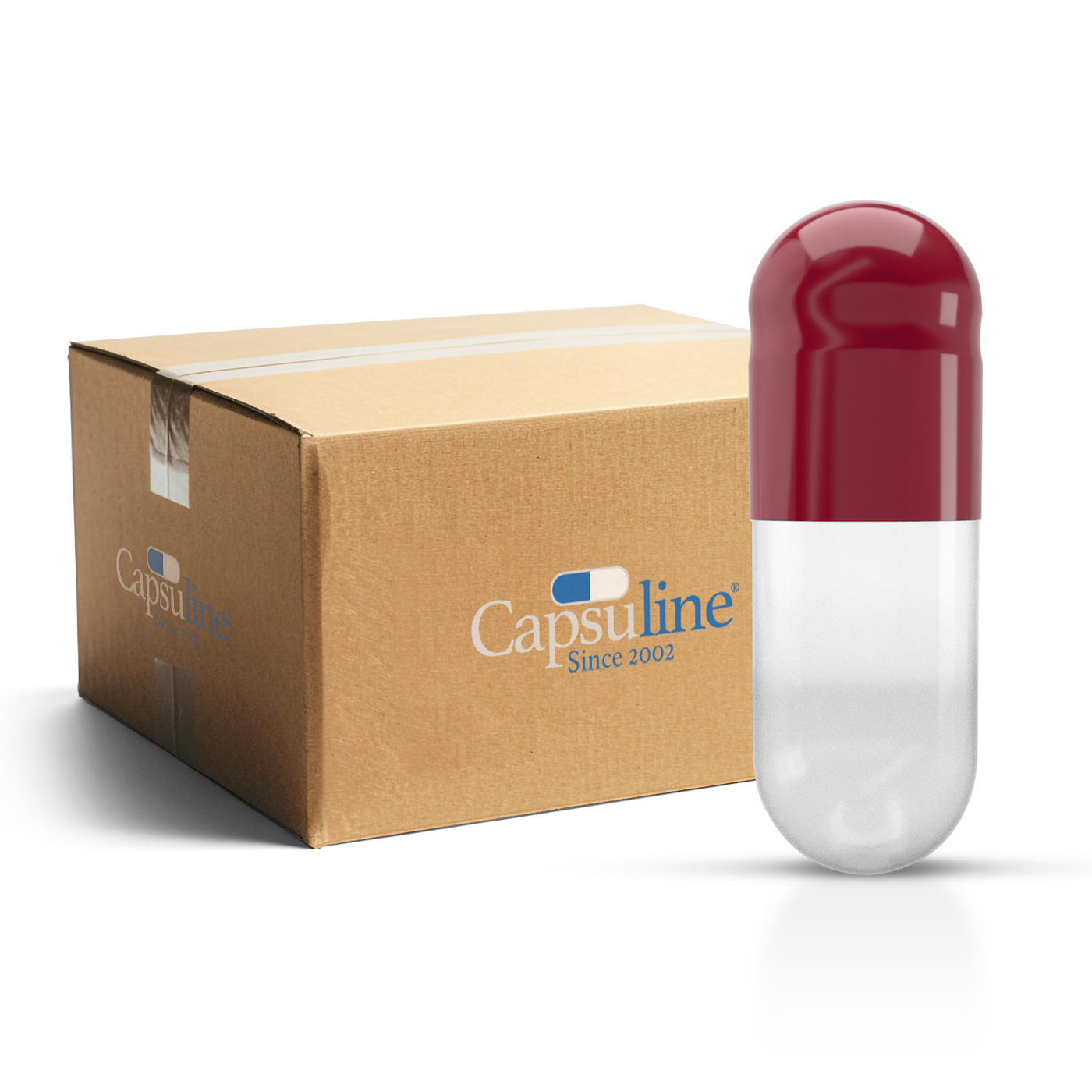 Colored Empty Gelatin Capsules Size 4 (Box of 250,000)