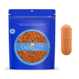 Farbige, leere vegetarische Kapseln der Größe 00 von Capsuline – Pfirsich, 1000 Stück – 1000