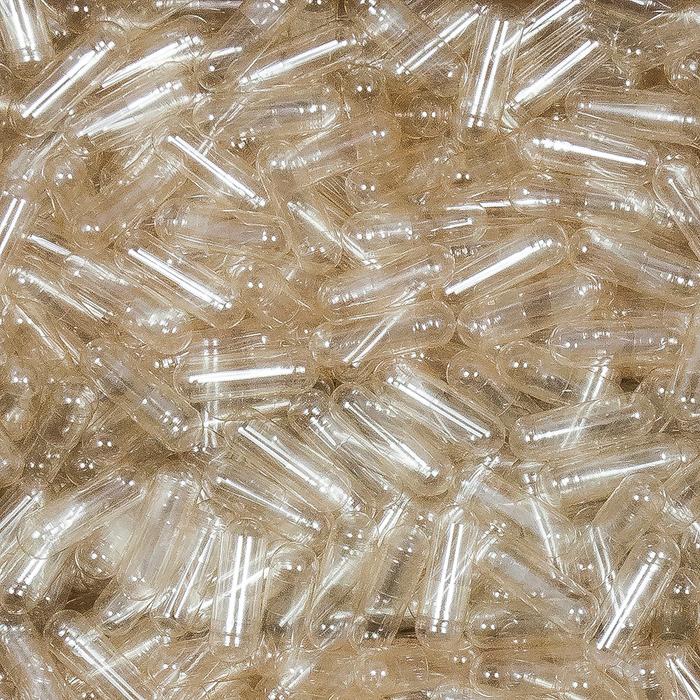 Clear Gelatin Capsules Size 00E (Box of 65,000)