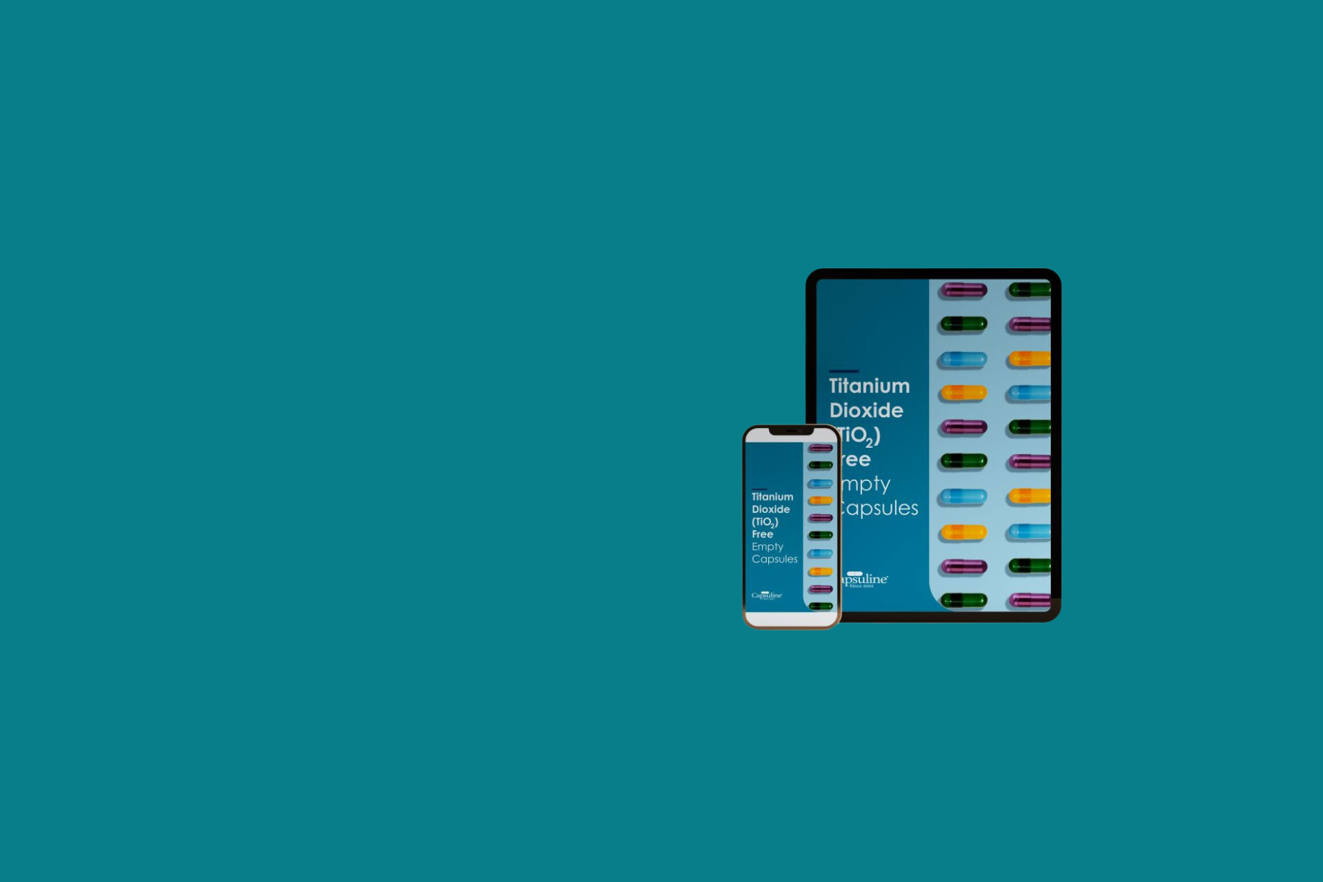 Brochure sur les capsules vides sans TiO2 | Capsuline